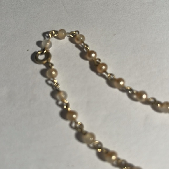 Vintage 20” Bead and Chain Necklace - Picture 3 of 3